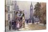 Bus Stop, Great George Street-John Sutton-Stretched Canvas