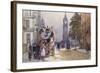 Bus Stop, Great George Street-John Sutton-Framed Giclee Print