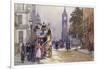 Bus Stop, Great George Street-John Sutton-Framed Giclee Print