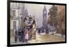 Bus Stop, Great George Street-John Sutton-Framed Giclee Print