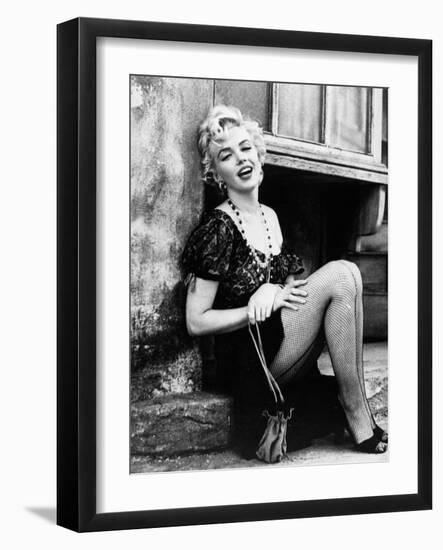 Bus Stop, Marilyn Monroe, Directed by Joshua Logan, 1956-null-Framed Photographic Print