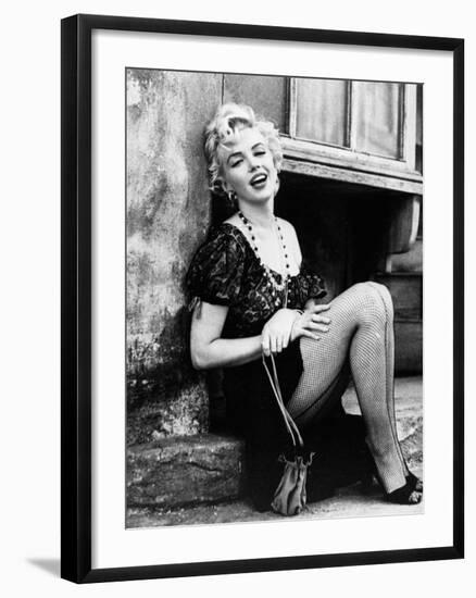 Bus Stop, Marilyn Monroe, Directed by Joshua Logan, 1956-null-Framed Photographic Print