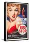 Bus Stop, Marilyn Monroe on US poster art, 1956-null-Framed Stretched Canvas