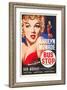 Bus Stop, Marilyn Monroe on US poster art, 1956-null-Framed Art Print