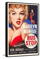 Bus Stop, Marilyn Monroe on US poster art, 1956-null-Framed Stretched Canvas