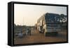 Bus Stop Near Guayaraerin, Bolivia, South America-Mark Chivers-Framed Stretched Canvas