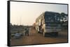 Bus Stop Near Guayaraerin, Bolivia, South America-Mark Chivers-Framed Stretched Canvas