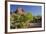 Bus Stop, the Watchman, Zion National Park, Utah, Usa-Rainer Mirau-Framed Photographic Print