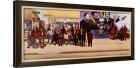 Bus Stop-Ernest Watson-Framed Art Print