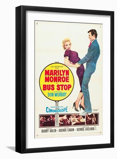 Bus Stop-null-Framed Premium Giclee Print