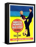 Bus Stop-null-Framed Stretched Canvas