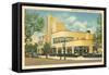 Bus Terminal in Washington, DC-null-Framed Stretched Canvas