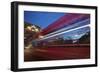 Bus Tower Bridge-Sebastien Lory-Framed Photographic Print