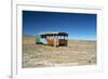 Bus Wreck, Near Chilean Border, Salar De Uyuni, Bolivia, South America-Mark Chivers-Framed Photographic Print