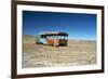 Bus Wreck, Near Chilean Border, Salar De Uyuni, Bolivia, South America-Mark Chivers-Framed Photographic Print