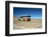 Bus Wreck, Near Chilean Border, Salar De Uyuni, Bolivia, South America-Mark Chivers-Framed Photographic Print