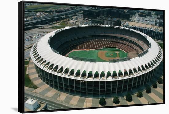 Busch Baseball Stadium-null-Framed Stretched Canvas