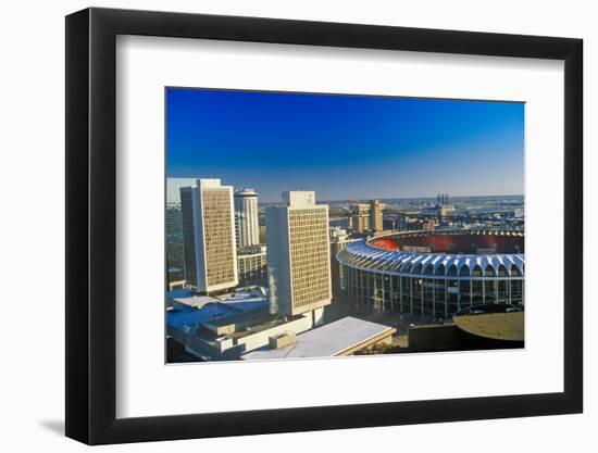 Busch Stadium, Downtown St. Louis, MO-null-Framed Photographic Print
