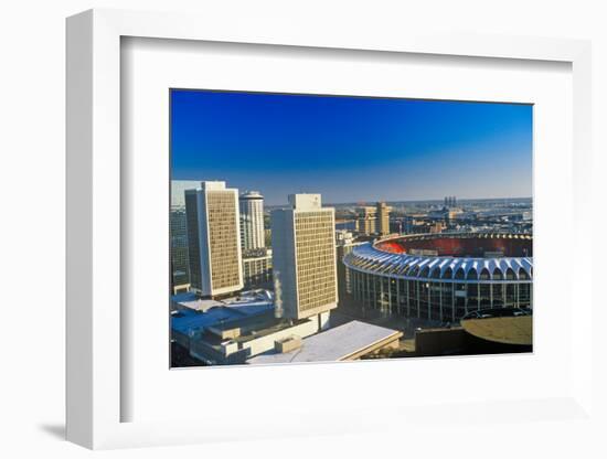 Busch Stadium, Downtown St. Louis, MO-null-Framed Photographic Print