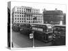 Buses at Trafalgar Squ-null-Stretched Canvas