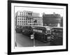 Buses at Trafalgar Squ-null-Framed Photographic Print