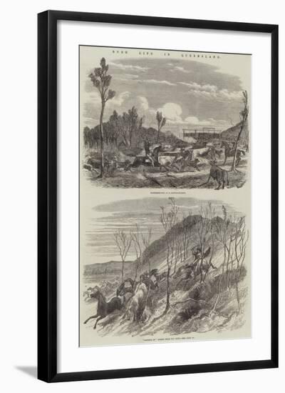 Bush Life in Queensland-Harrison William Weir-Framed Giclee Print