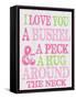 Bushel and A Peck-Taylor Greene-Framed Stretched Canvas