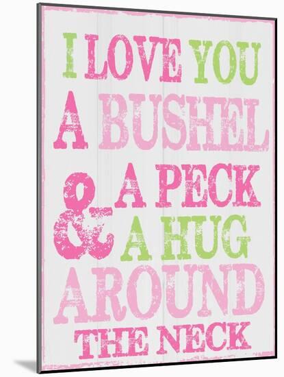 Bushel and A Peck-Taylor Greene-Mounted Art Print