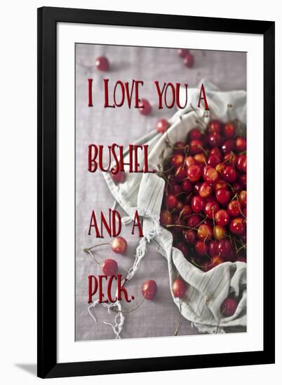 Bushel and a Peck-Tina Lavoie-Framed Giclee Print