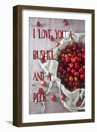 Bushel and a Peck-Tina Lavoie-Framed Giclee Print