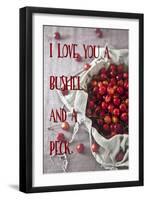 Bushel and a Peck-Tina Lavoie-Framed Giclee Print