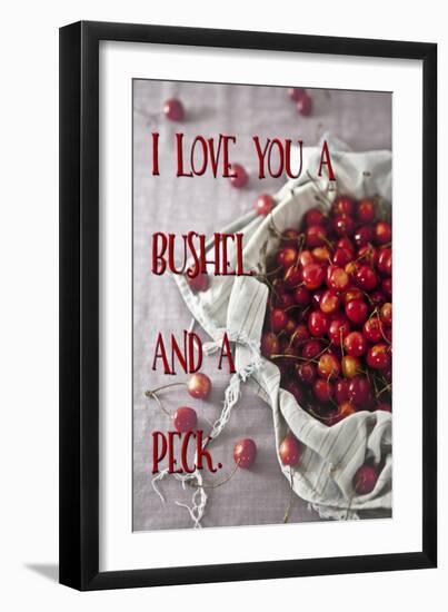 Bushel and a Peck-Tina Lavoie-Framed Giclee Print