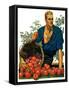 "Bushel of Apples,"November 14, 1931-John E. Sheridan-Framed Stretched Canvas