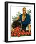 "Bushel of Apples,"November 14, 1931-John E. Sheridan-Framed Giclee Print