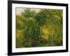 Bushes at Pillnitz, C.1818-28-Karl Gustav Carus-Framed Giclee Print