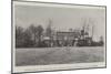 Bushey House, to Which the Kew Physical Science Laboratory Is to Be Destroyed-null-Mounted Giclee Print