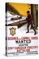 Bushmen and Sawmill Hands Wanted-null-Stretched Canvas