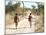 Bushmen Hunters, Kalahari Desert, Namibia-DmitryP-Mounted Photographic Print