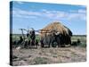 Bushmen, Kalahari, Botswana, Africa-Robin Hanbury-tenison-Stretched Canvas