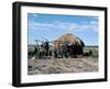 Bushmen, Kalahari, Botswana, Africa-Robin Hanbury-tenison-Framed Photographic Print