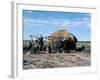 Bushmen, Kalahari, Botswana, Africa-Robin Hanbury-tenison-Framed Photographic Print