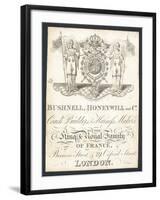 Bushnell, Honeywell and Co, Coach Builders and Harness Makers, Trade Card-null-Framed Giclee Print