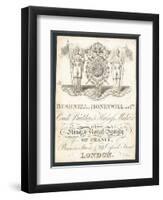 Bushnell, Honeywell and Co, Coach Builders and Harness Makers, Trade Card-null-Framed Premium Giclee Print