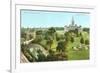 Bushnell Park, Hartford, Connecticut-null-Framed Art Print