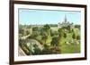 Bushnell Park, Hartford, Connecticut-null-Framed Art Print