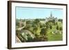 Bushnell Park, Hartford, Connecticut-null-Framed Art Print