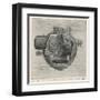 Bushnell's "Turtle" the First Submersible Craft to be Used in Action Attacking a British Ship-Pesce-Framed Art Print