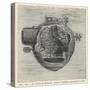 Bushnell's "Turtle" the First Submersible Craft to be Used in Action Attacking a British Ship-Pesce-Stretched Canvas