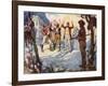 Bushrangers in Australia-Joseph Ratcliffe Skelton-Framed Giclee Print