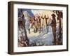 Bushrangers in Australia-Joseph Ratcliffe Skelton-Framed Giclee Print